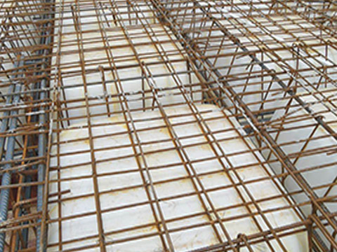 人防车库密肋模壳的主要施工方法